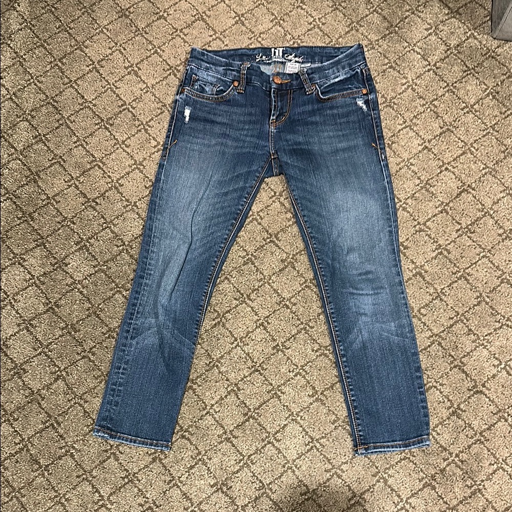 !it jeans Blue Ankle Cropped Jeans